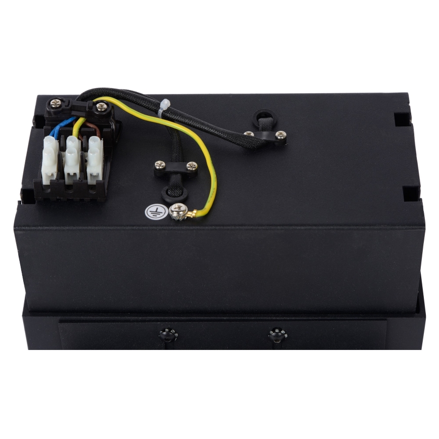 Lucide 09925/02/30 - Beépíthető lámpa TRIMLESS 2xGU10/50W/230V fekete
