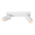 Lucide 09939/02/31 - spotlámpa CLUBS 2xGU10/40W/230V fehér