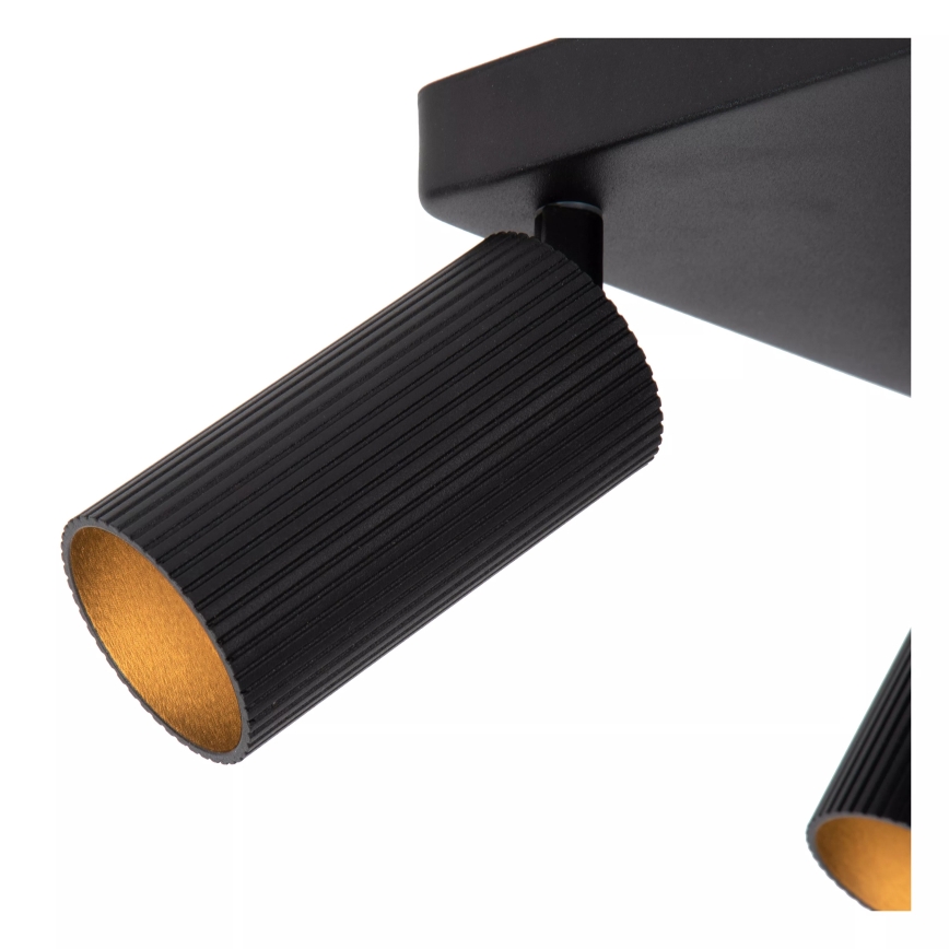 Lucide 09939/14/30 - Spotlámpa CLUBS 4xGU10/40W/230V fekete