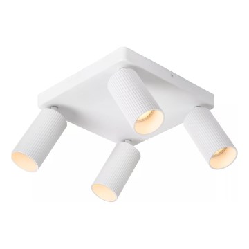 Lucide 09939/14/31 - CLUBS spotlámpa 4xGU10/40W/230V fehér