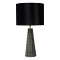 Lucide 10501/81/30 - Asztali lámpa VELVET 1xE27/40W/230V