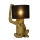 Lucide 10502/81/30 - Asztali lámpa CHIMP 1xE14/40W/230V 45cm
