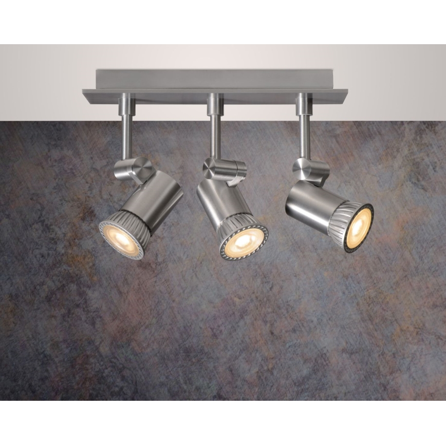 Lucide 10916/15/12 - LED spotlámpa NOXX LED 3xGU10/5W/230V