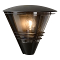Lucide 11812/01/30 - Kültéri fali lámpa LIVIA 1xE27/60W/230V fekete
