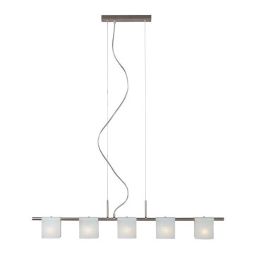 Lucide 12466/25/12 - Csillár zsinóron OLAF 5xG9/40W/230V