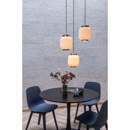 Lucide 13435/03/31 - Csillár zsinóron GOSSE 3xE27/40W/230V porcelán