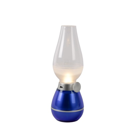 Lucide 13520/01/35 - LED asztali lámpa ALADIN 1xLED/0,4W/5V kék