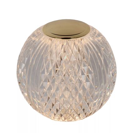 Lucide 13599/02/60 - CINTRA LED dimmelhető, újratölthető érintésvezérelt asztali lámpa LED/2W/3,7V 4000 mAh