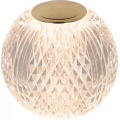 Lucide 13599/02/60 - CINTRA LED dimmelhető, újratölthető érintésvezérelt asztali lámpa LED/2W/3,7V 4000 mAh
