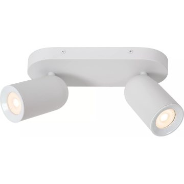 Lucide 13958/02/31 - Spotlámpa PUNCH 2xGU10/35W/230V fehér