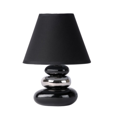 Lucide 14560/81/30 - Asztali lámpa KARLA 1xE14/40W/230V fekete