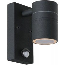 Lucide 14866/05/30 - LED Kültéri lámpa érzékelős ARNE-LED 1xGU10/5W/230V