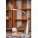 Lucide 18655/04/36 - LED asztali lámpa GOOSY-LED 1xLED/4W/230V ezüst