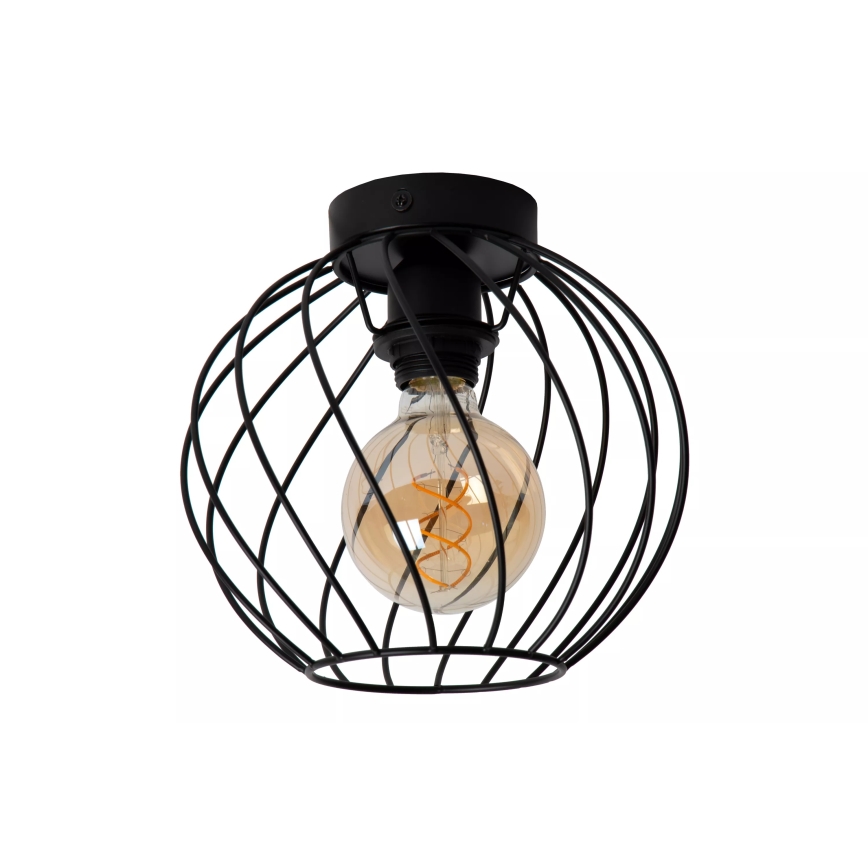 Lucide 21128/25/30 - DANZA mennyezeti lámpatest 1x E27/40W/230V, átm. 25 cm