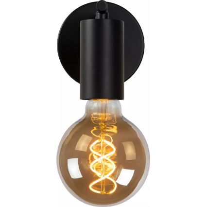 Lucide 21221/01/30 - Fali lámpa LEANNE 1xE27/40W/230V fekete