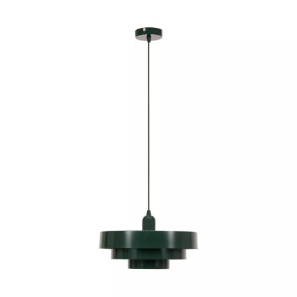 Lucide 21443/35/33 - RUNA kábeles függeszték 1xE27/40W/230V zöld