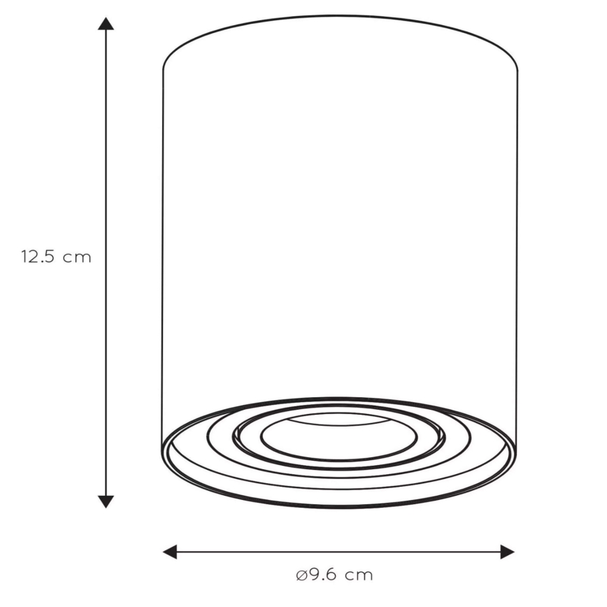 Lucide 22952/01/31 - TUBE spotlámpa 1xGU10/50W/230V fehér