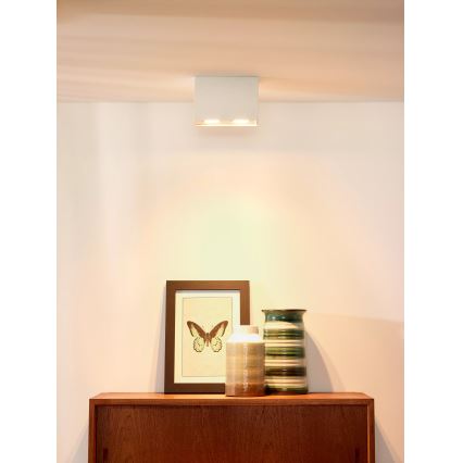 Lucide 22953/02/31 - Spotlámpa TUBE 2xGU10/42W/230V fehér