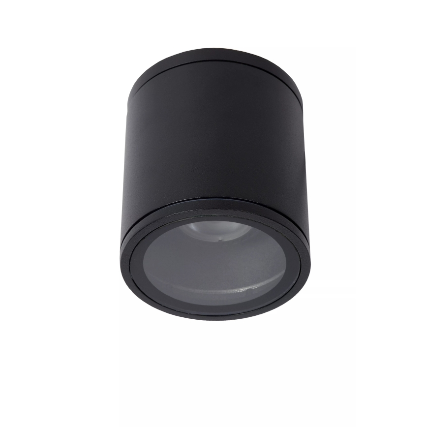 Lucide 22962/01/30 - Fürdőszobai mennyezeti lámpatest AVEN 1xGU10/50W/230V átm. 9 cm IP65 fekete
