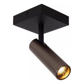 Lucide 22974/01/15 - GRADO spotlámpa 1xGU10/40W/230V barna/fekete