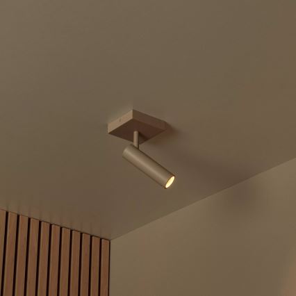 Lucide 22974/01/41 - GRADO irányítható spotlámpa 1xGU10/40W/230V bézs