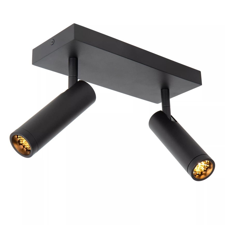 Lucide 22974/02/30 - GRADO 2xGU10/8W/230V spotlámpa, fekete