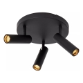 Lucide 22974/13/30 - GRADO spotlámpa 3xGU10/12W/230V fekete