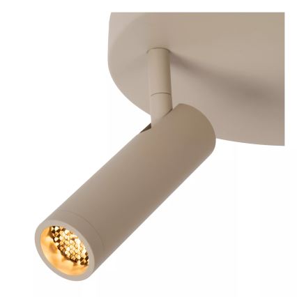 Lucide 22974/13/41 - GRADO spotlámpa 3xGU10/12W/230V bézs