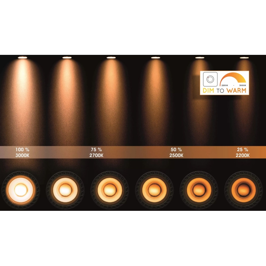 Lucide 23954/21/31 - LED dimmelhető spotlámpa XYRUS 4xGU10/5W/230V
