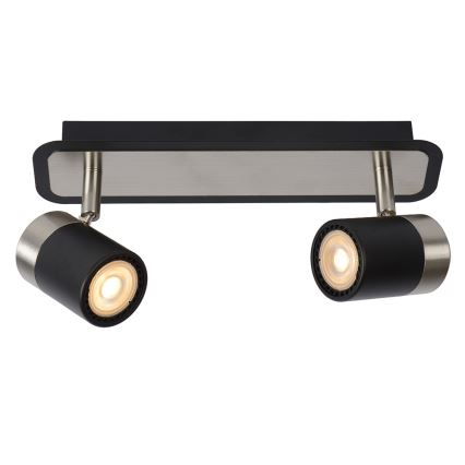 Lucide 26957/10/30 - LED Spotlámpa LENNERT LED/2x5W/230V fekete