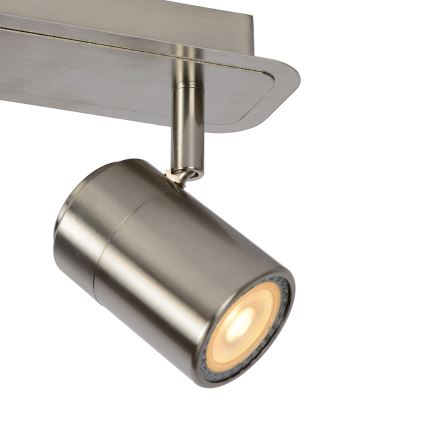 Lucide 26957/15/12 - LED Spotlámpa LENNERT LED/3x5W/230V matt króm