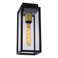 Lucide 27105/01/30 - Kültéri fali lámpa LAURENS 1xE27/15W/230V IP54 fekete