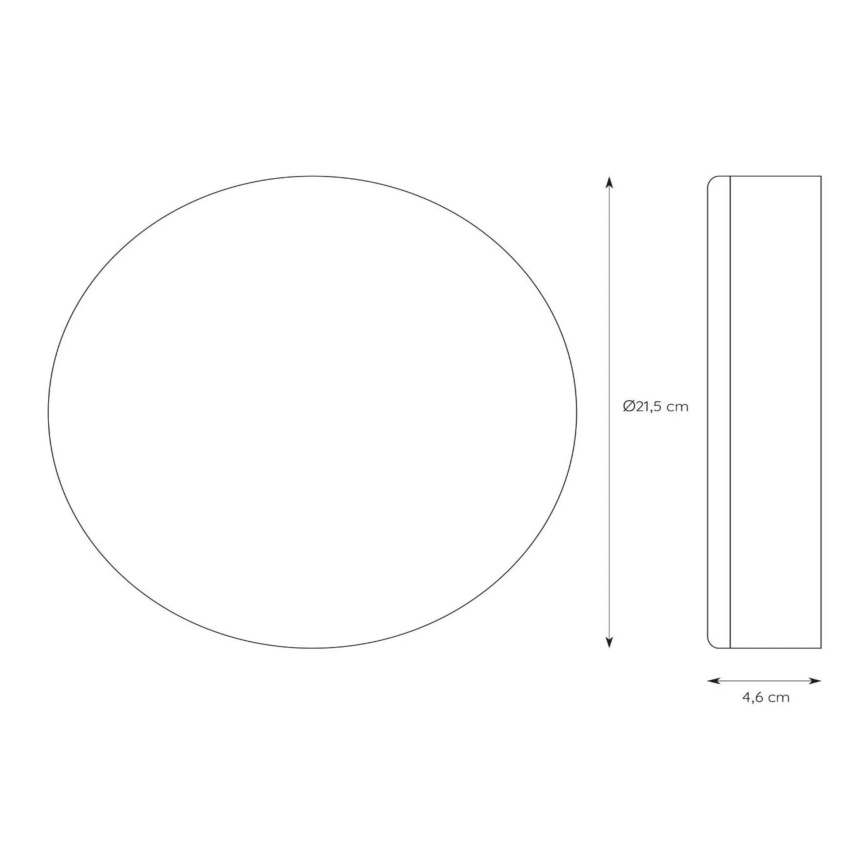 Lucide 28112/30/31 - LED dimmelhető fürdőszobai lámpa 2in1 CERES 30W/230V IP44 fehér