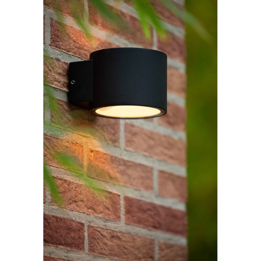 Lucide 28803/01/30 - Kültéri fali lámpa OXFORD 1xG9/5W/230V IP54 fekete