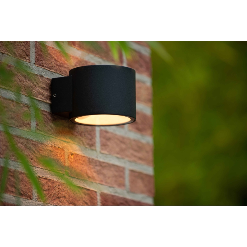 Lucide 28803/01/30 - Kültéri fali lámpa OXFORD 1xG9/5W/230V IP54 fekete