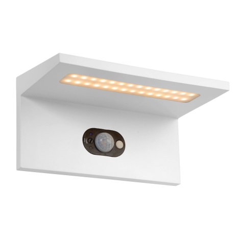 Lucide 28860/02/31 - Kültéri fali lámpa TI-SOLAR-LED LED/2,5W IP54 fehér
