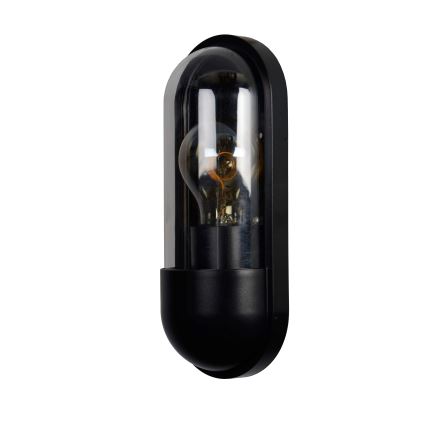 Lucide 29897/01/30 - Kültéri fali lámpa CAPSULE 1xE27/15W/230V IP54