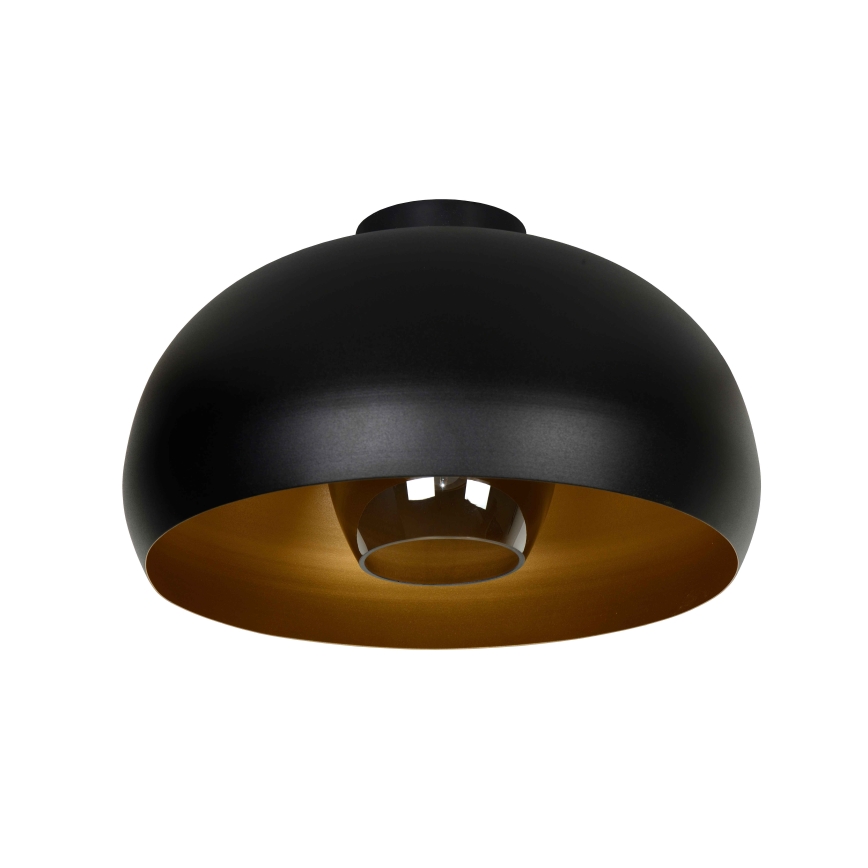 Lucide 30186/38/30 - Mennyezeti lámpa SHARAN 1xE27/60W/230V átm. 38 cm fekete