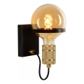 Lucide 30271/01/30 - Fali lámpa OTTELIEN 1xE27/60W/230V fekete