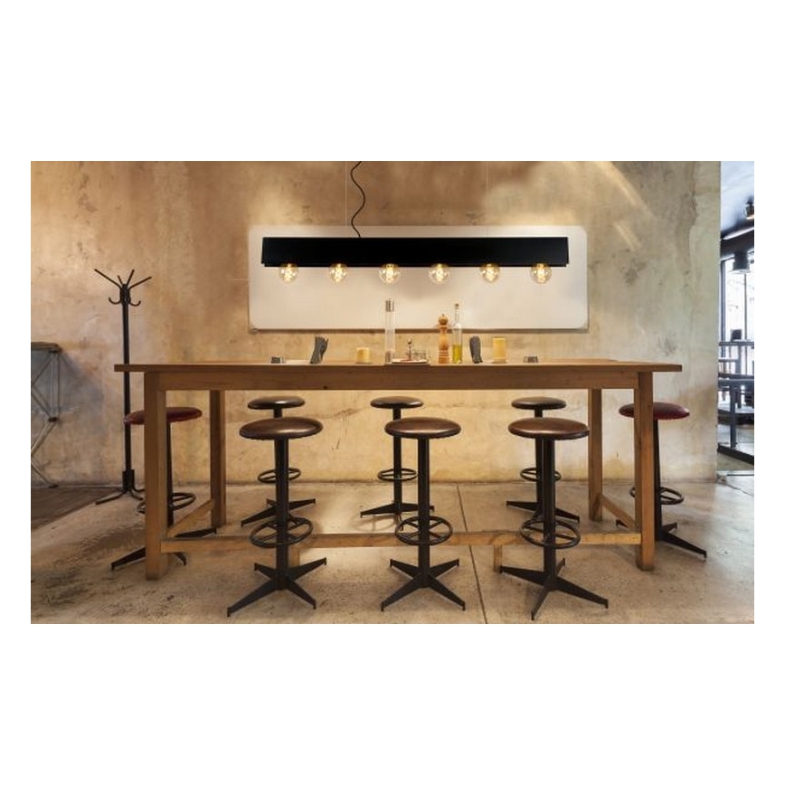 Lucide 30474/06/30 - Csillár zsinóron SURTUS 6xE27/60W/230V