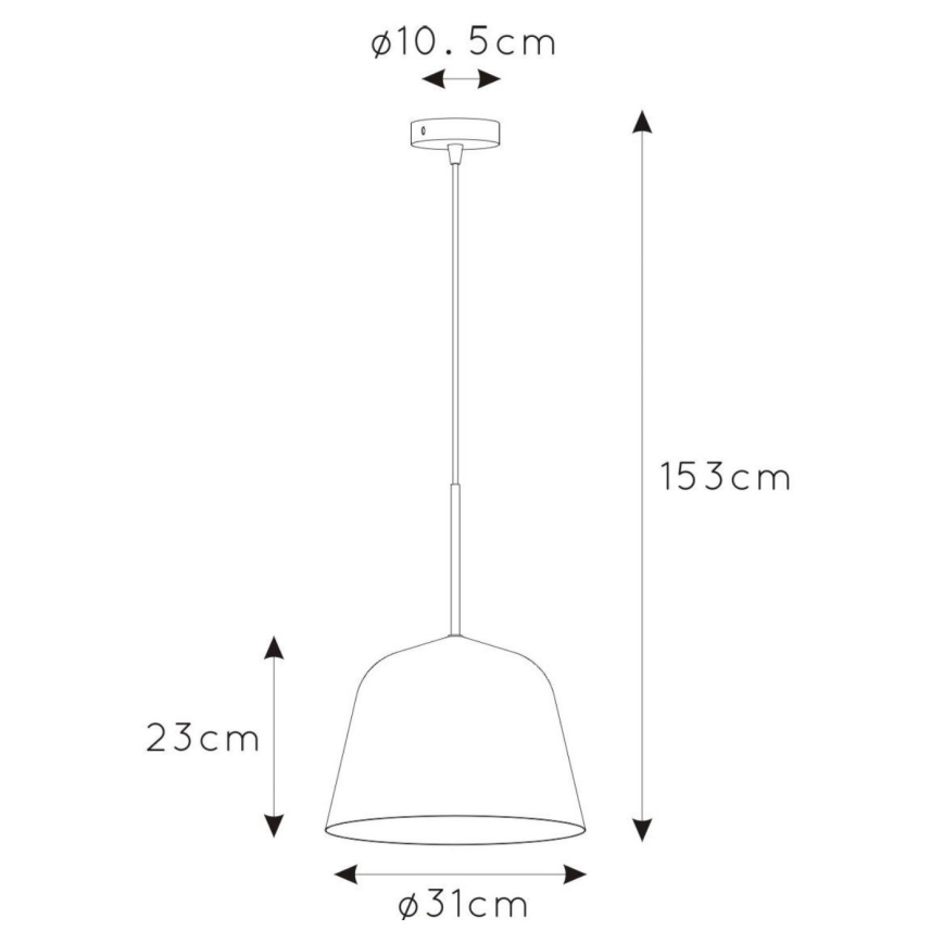 Lucide 30482/31/33 - Csillár zsinóron MISHA 1xE27/60W/230V zöld