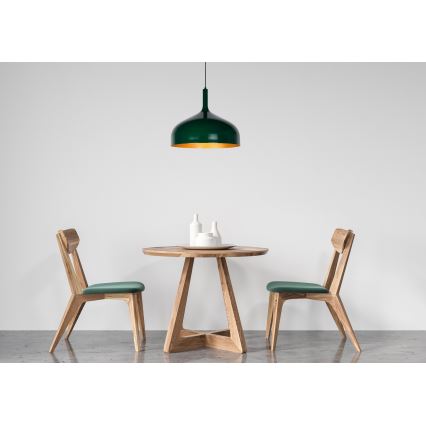 Lucide 30483/50/33 - Csillár zsinóron ROZALLA 1xE27/60W/230V zöld