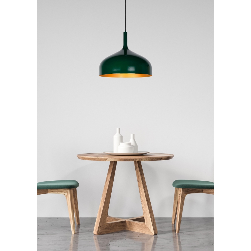 Lucide 30483/50/33 - Csillár zsinóron ROZALLA 1xE27/60W/230V zöld