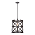 Lucide 31378/32/15 - Függeszték CASTELLO 1xE27/60W/230V szürke 32 cm
