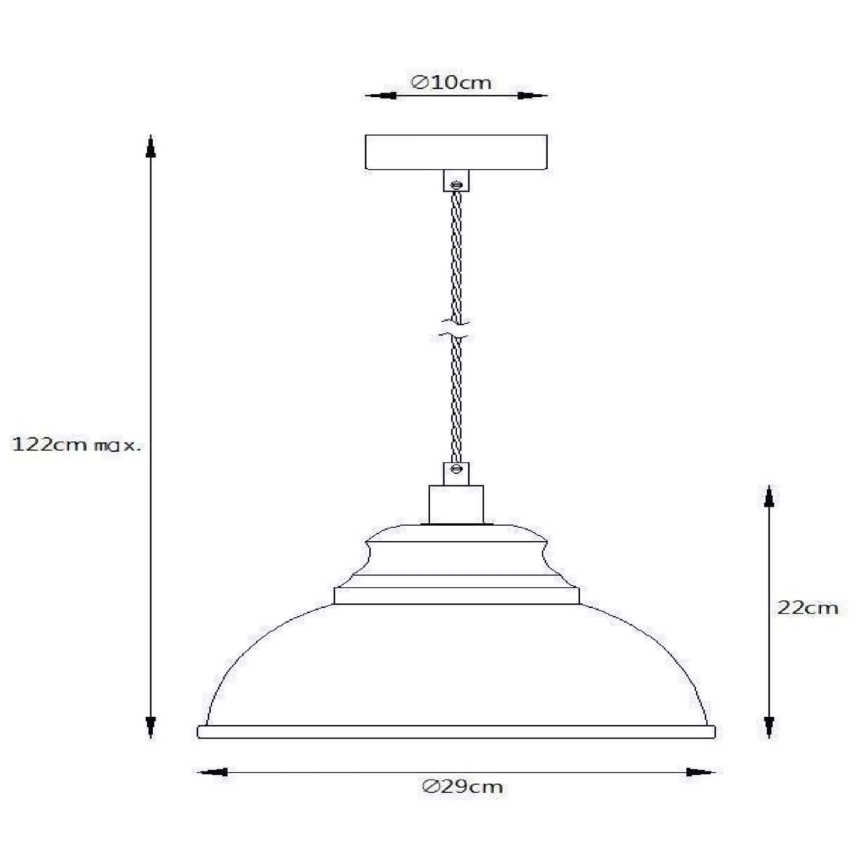 Lucide 34400/29/66 - Függeszték ISLA 1xE14/40W/230V rózsaszín