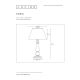 Lucide 34539/81/41 - Asztali lámpa ROBIN 1xE27/40W/230V