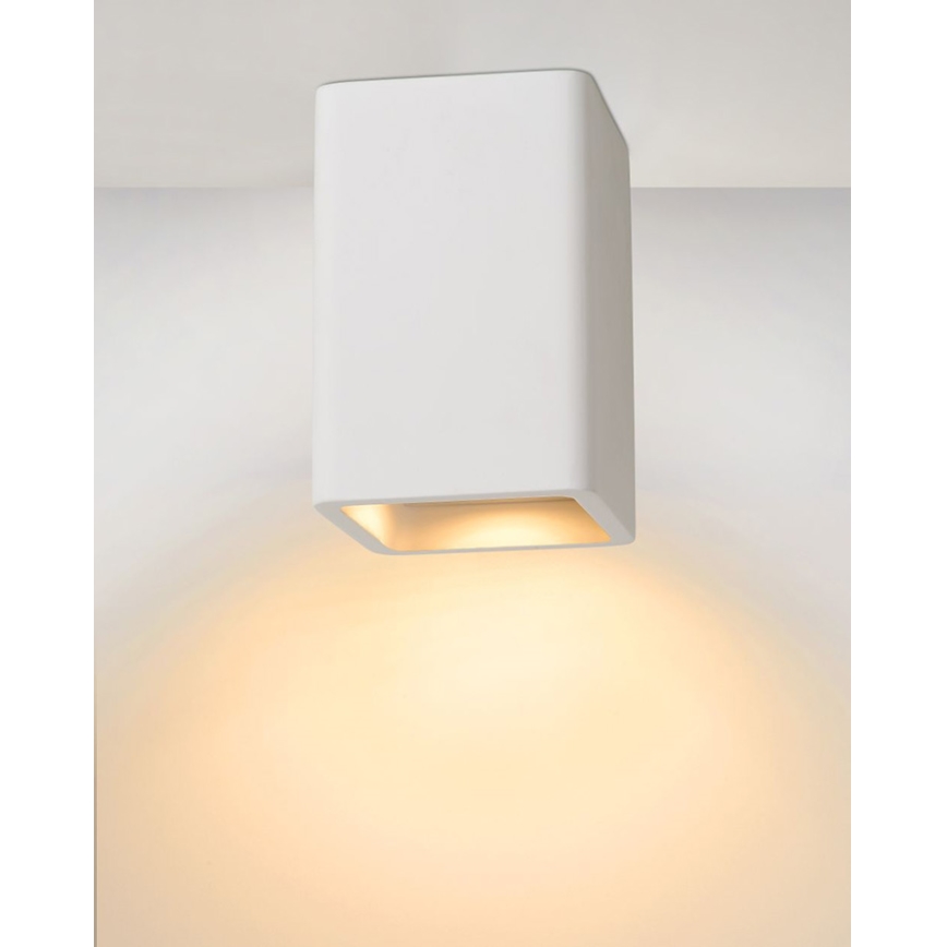 Lucide 35101/14/31 - Mennyezeti lámpa GIPSY 1xGU10/35W/230V fehér