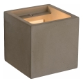Lucide 35208/01/41 - Fali lámpa GIPSY 1xG9/25W/230V szürke