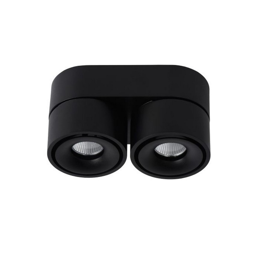 Lucide 35911/16/30 - LED Dimmelhető spotlámpa YUMIKO 2xLED/8W/230V fekete