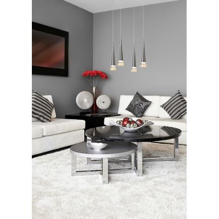 Lucide 36416/19/12 - LED Csillár zsinóron REIKO 4xLED/5W/230V